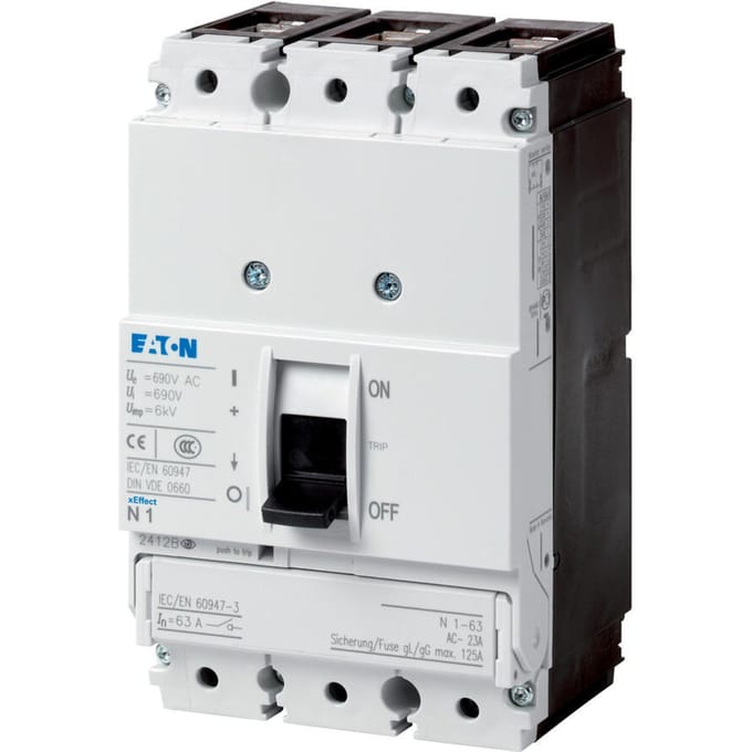 Eaton Schakelaar 3P 63A Maximale Veiligheid 1250A - 102681