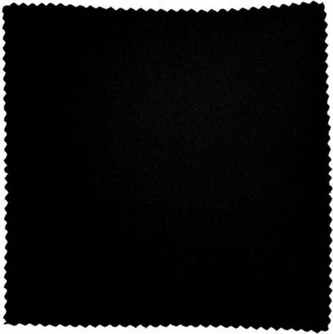 brillendoek microvezel zwart - Bril Schoonmaakdoek - 3 Stuks