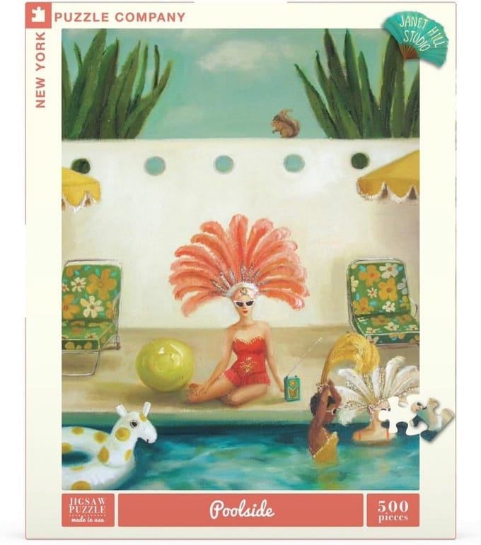 Puzzel Poolside - 500 stukjes