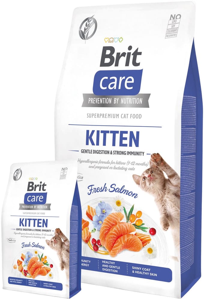 Brit Care - Grain Free Kitten - Gentle Digestion & Strong Immunity - 2 kg