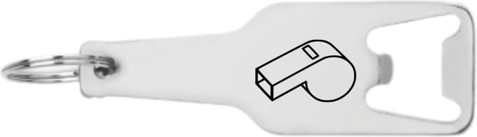 Akyol - scheidsrechter flesopener - Voetbal - beste scheidsrechter - scheidsrechters fluitje - 105 x 25mm