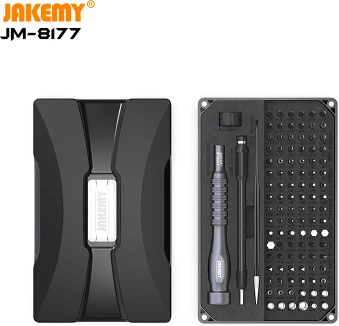 Jakemy Compacte Pro & Precisie Schroevendraaierset 106 Delig