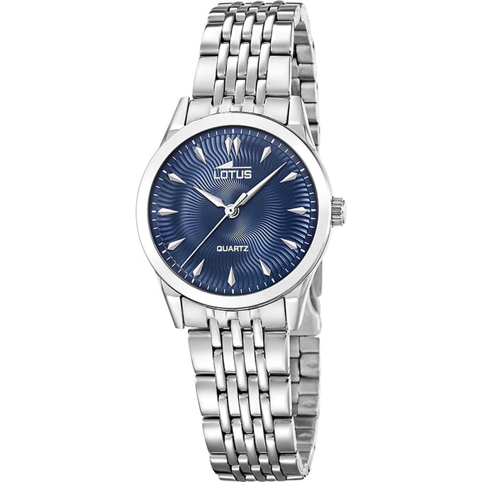 Lotus Casual 19058/5 Acero Clasico Horloge