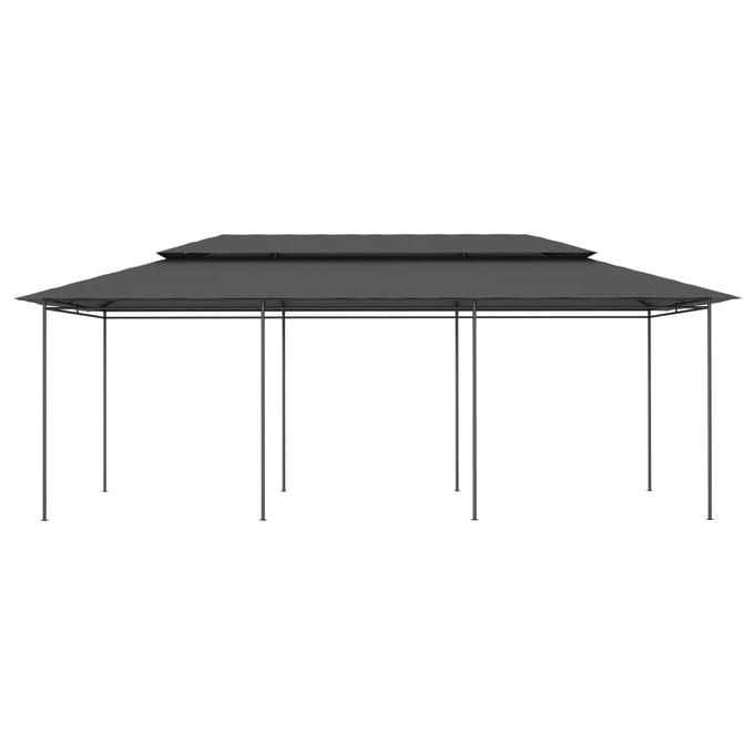 vidaXL - Prieel - 600x298x270 - cm - antraciet