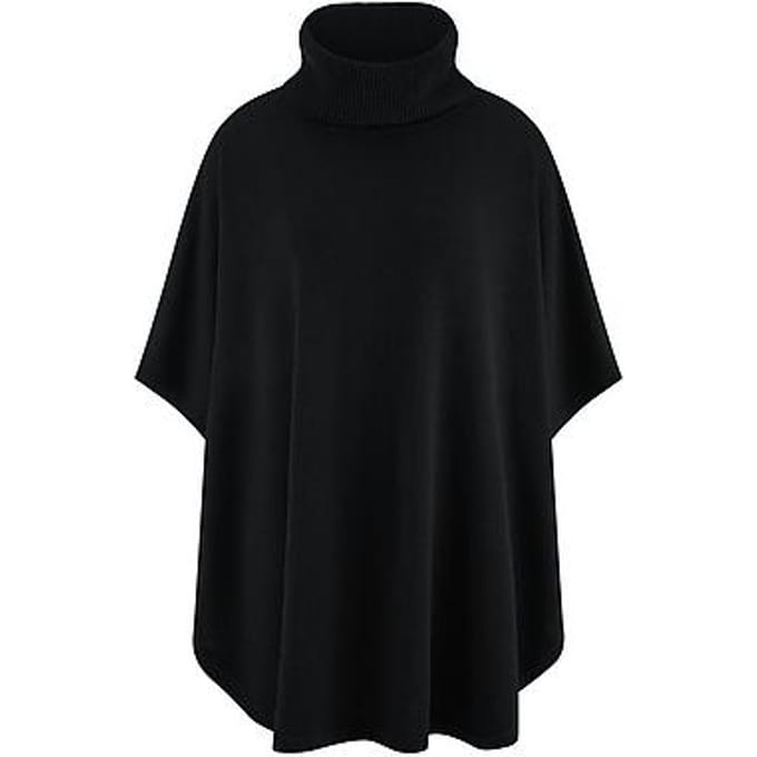 Poncho Van Peter Hahn zwart