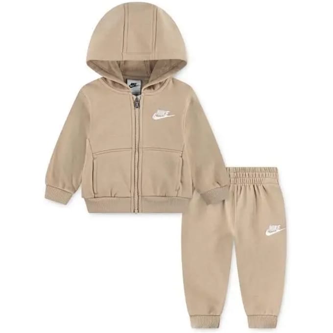 Baby zip-up sweatshirt and joggers set Nike LBR Club