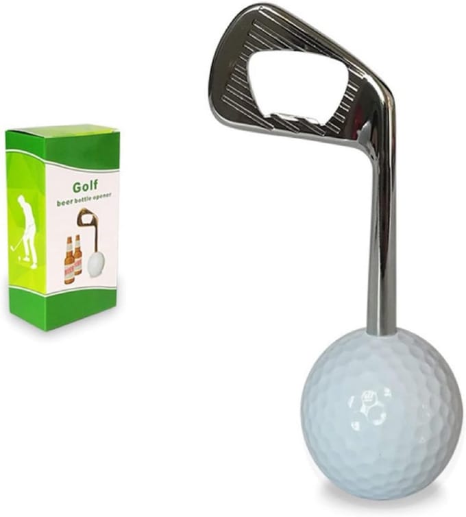 Golfbal Vormige Bierflesopener voor Bar of Keuken