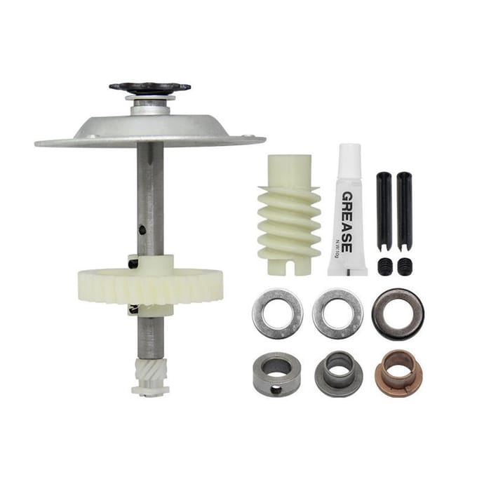 Liftmaster, Chamberlain, Sears, Craftsman 1/3 en 1/2 PK Kettingaandrijvingsmodellen zilver