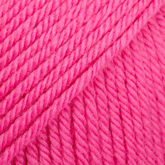 DROPS Daisy Uni Colour - 22 magenta - Merino Garen