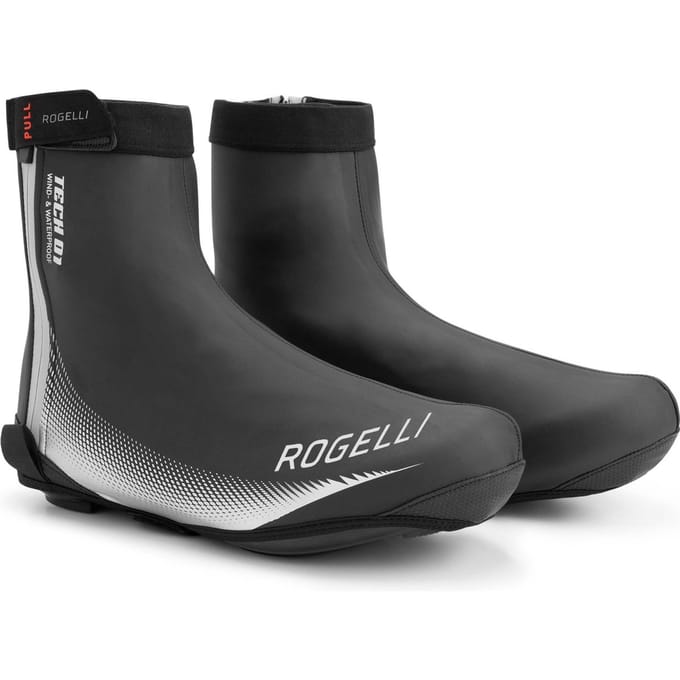 Rogelli Tech-01 Fiandrex Overschoen Unisex - Zwart - Maat 40/41