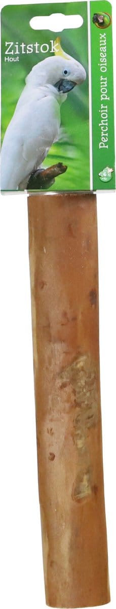 De Boon Zitstok Hout met Schroefdraad 25CM