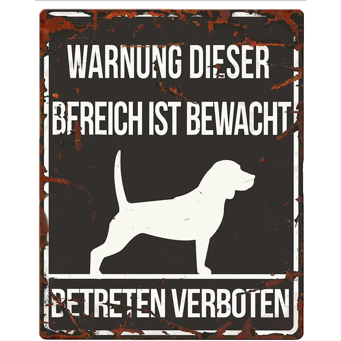 Verkeersbord D&D Home Square beagle
