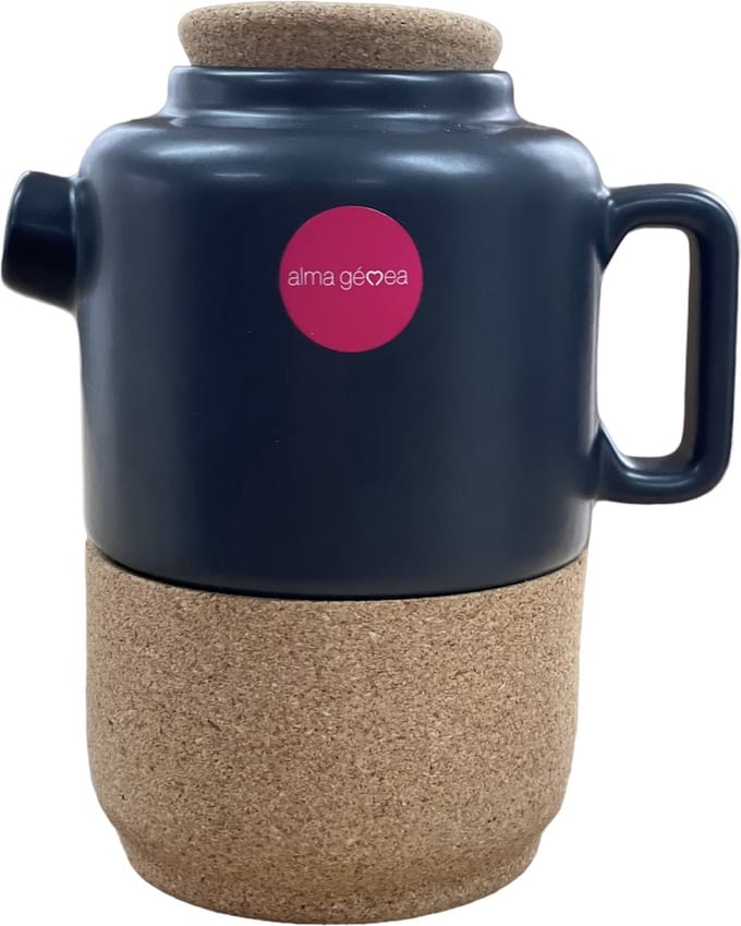 Alma Gemea teapot for 2 mat zwart