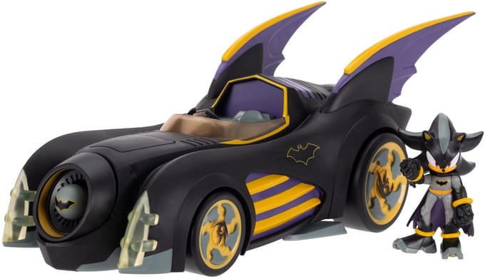 SONIC & DC 6cm Shadow + Batmobile