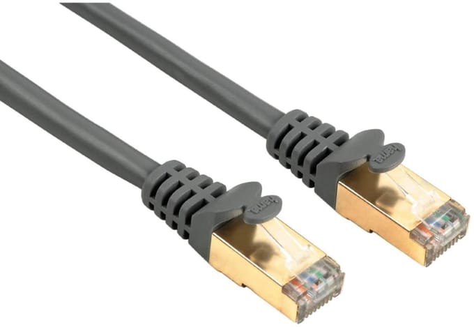 CAT6 netwerkkabel STP 15m afgeschermd grijs