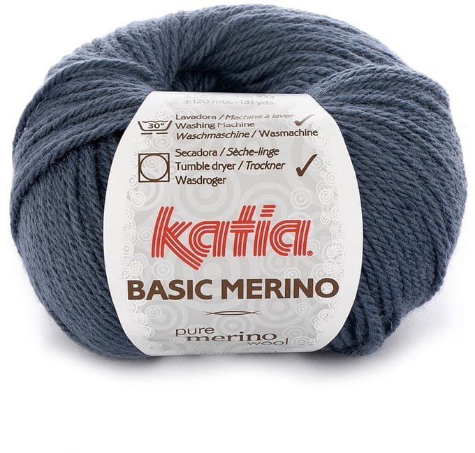 Katia Basic Merino - 32 nachtblauw - Wol/Acryl Garen