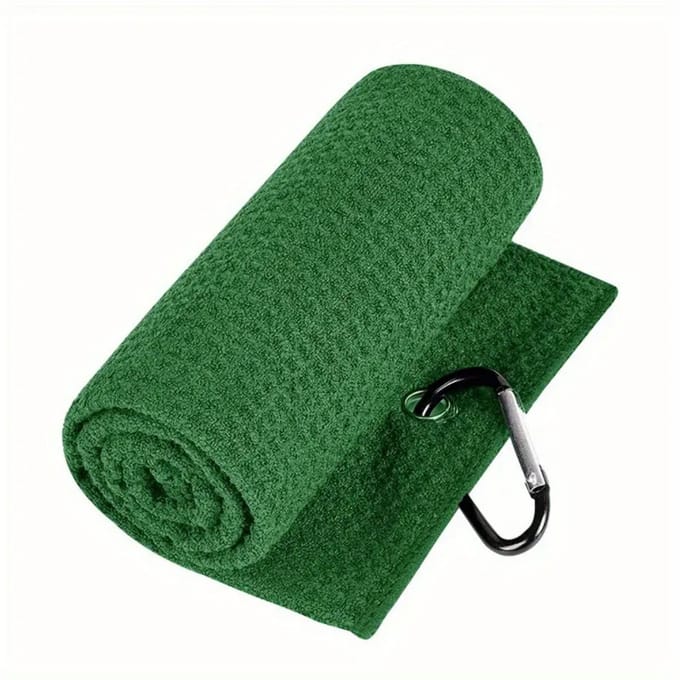 Nivard Golf Handdoek - Golfhanddoek - Golf Accessoires - Towel - Comfortabel - Groen