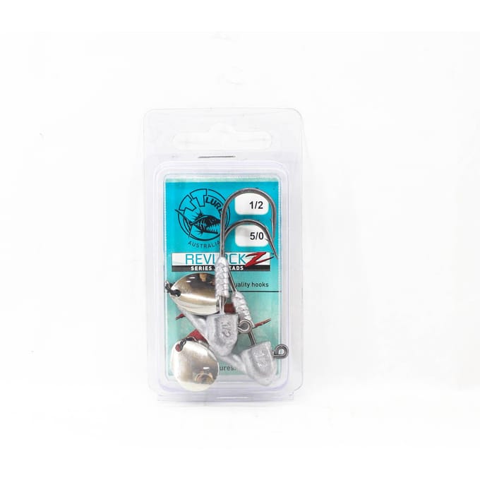 Tackle Tactics Revlockz HD NC Jig Head 1/2 oz 5/0 2/pak (9612)
