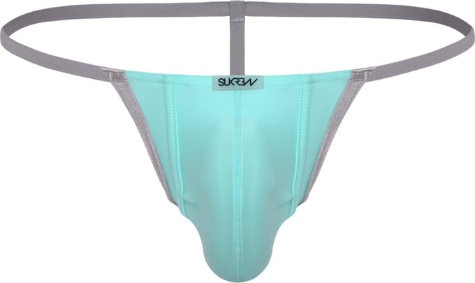 SUKREW G-String Peppermint - MAAT S - Heren Ondergoed - String voor Man - Mannen Thong