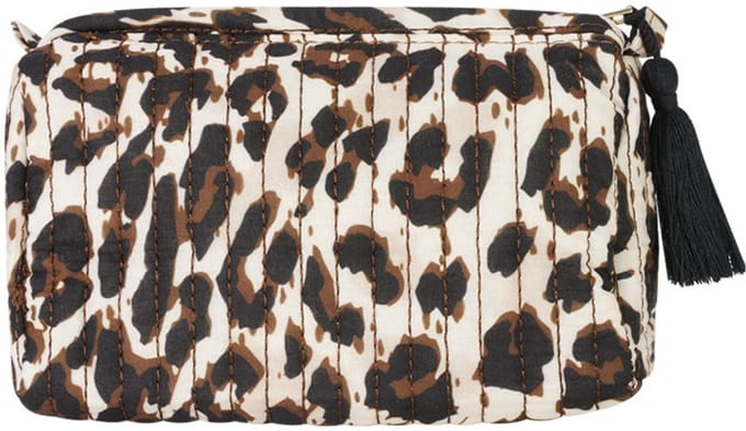 Make-up Tas Luipaard | beige-bruin | Yehwang