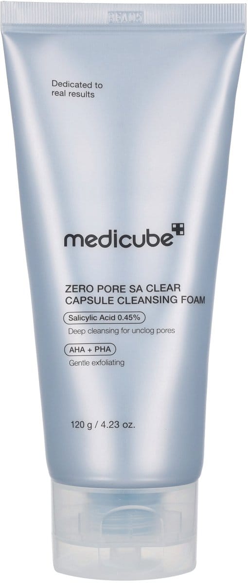 Medicube Zero Pore SA Clear Capsule Cleansing Foam 120 g