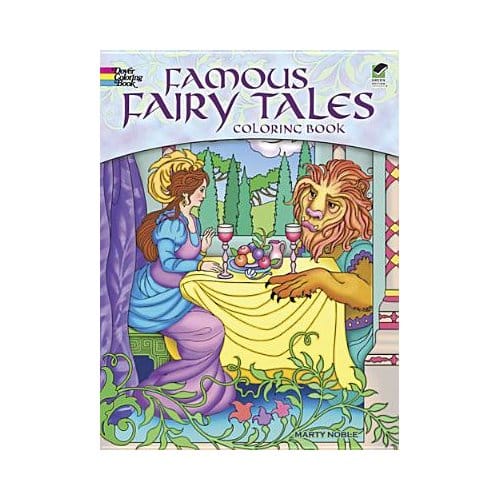 Famous Fairy Tales Coloring Book - Marty Noble
