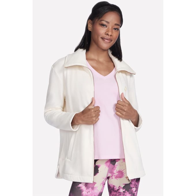 Skechers Performance GO SNUGGLE Tuniekjas Dames Off White Jas