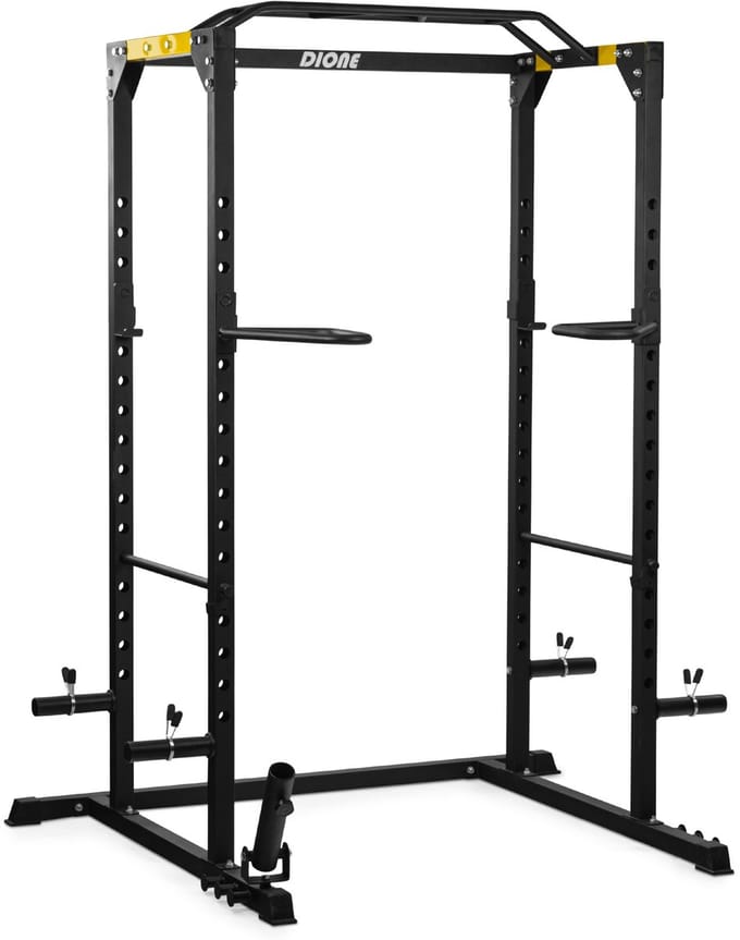 DIONE Squat Rack - Power Rack - Krachtstation - Met optrekstang - 50 x 50