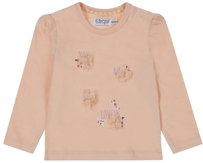 Longsleeve Light pink - 01 Girls lovely