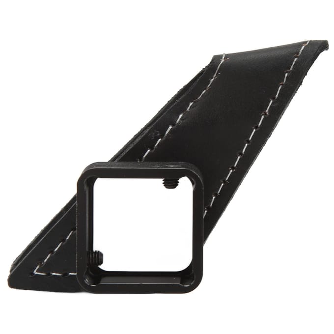 Biljartkrijthouder Magnetische Zak Biljartkrijthouder met Lederen Riemclip Biljart black