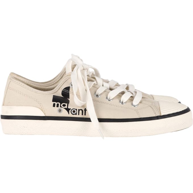 Isabel Marant Binko Sneakers In Beige Canvas