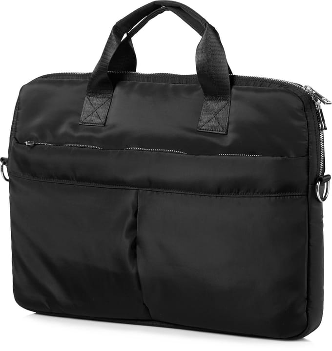FAZE | Zwarte gewatteerde laptoptas