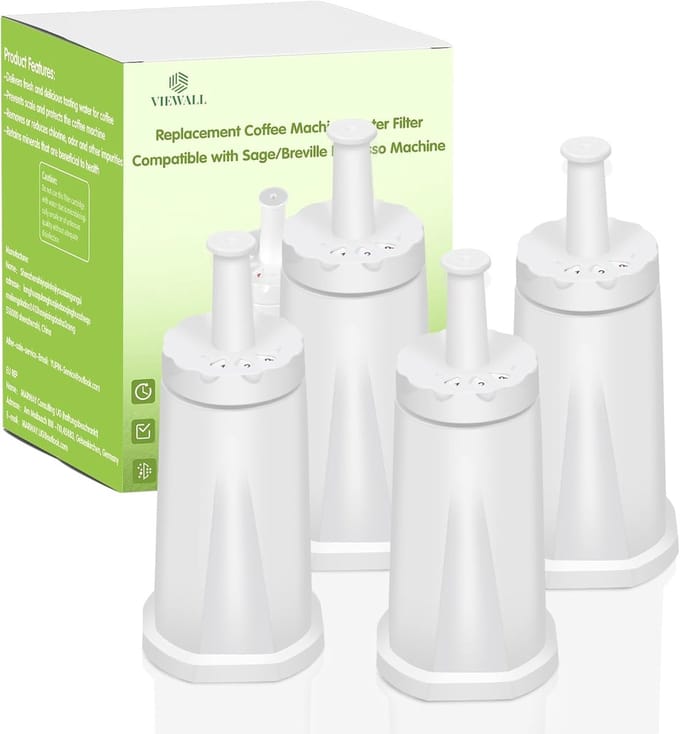 Waterfilter voor koffiezetapparaten - koffiekwaliteit - 4 stuks