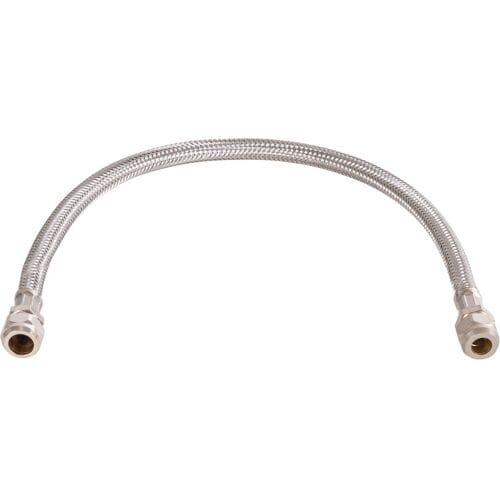 BPE RVS flexibele slang 50cm 12mm knel x 10mm knel
