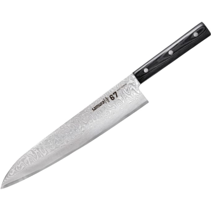 Samura SD67-0087M Damascus 67 Groot Koksmes - 24cm
