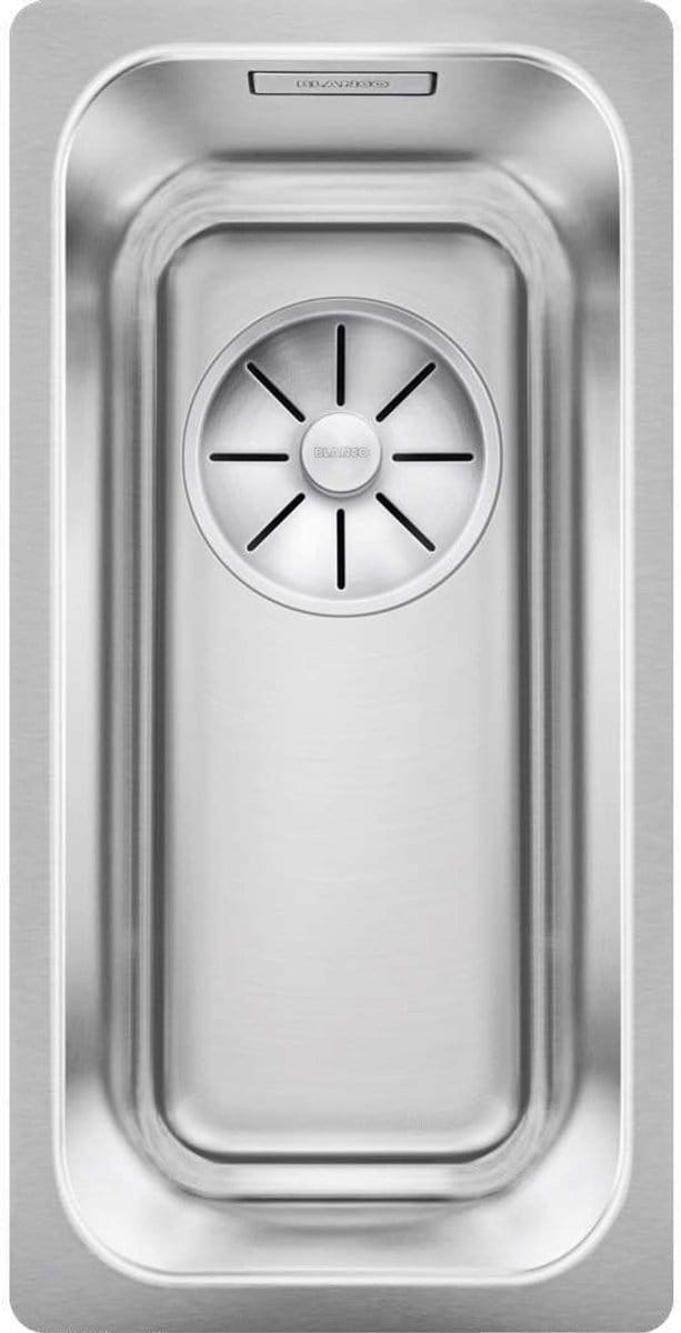 Spoelbak, 220x440 mm, geborsteld rvs