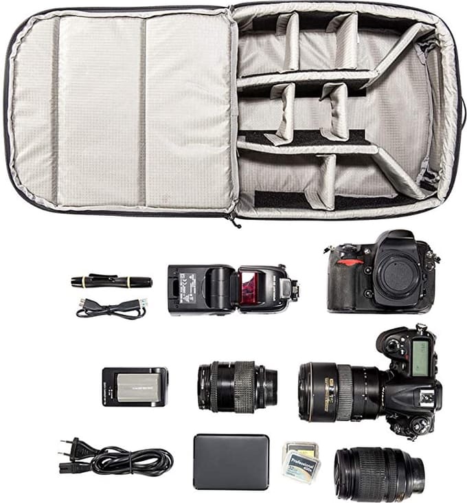 Professionele camera-rugzak / Fotorugzak - Elements Outdoor-rugzak \ Camera Backpack, Large Capacity, Camera Bag - Waterproof Backpack for Photography