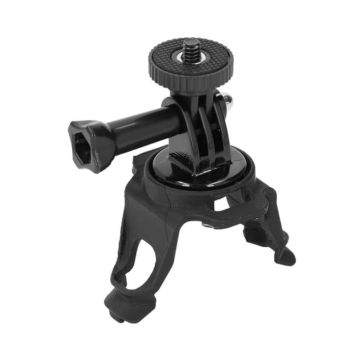 Support de montage pour caméra de drone Léger Extension supérieure Support pour caméra d'action pour Avata 2 pour le sport black