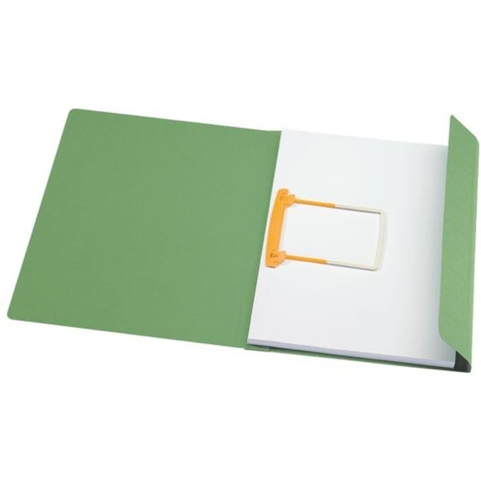 Clipmap secolor a4 100% gerecycled karton 250gr Groen verpakt per 50 stuks