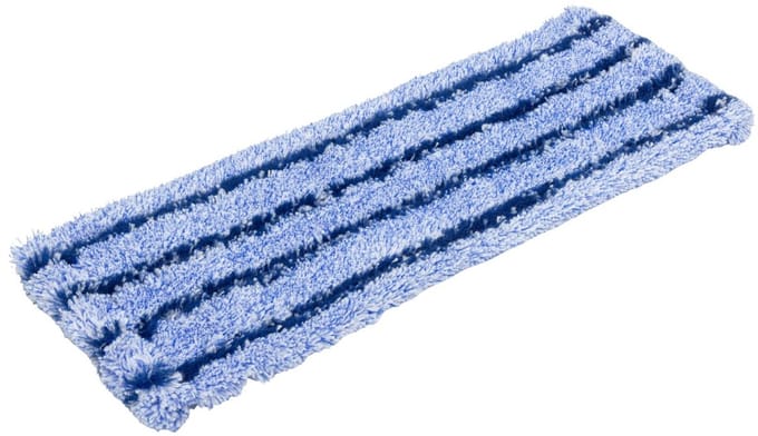 D&L Microvezel Vloermop Premium Gleiter - 40cm - Blauw Geborsteld