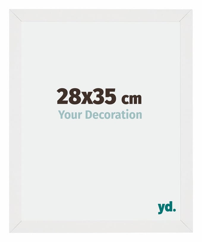 Your Decoration - Fotolijst 28x35 cm - MDF - Wit Hoogglans - Mura