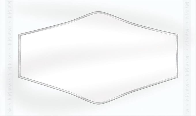 Barcode berlin C filter - 2 laags - wasbaar - een maat - 91813