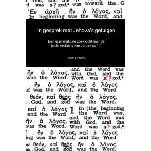 In Gesprek Met Jehova's Getuigen - Joost Ubbens