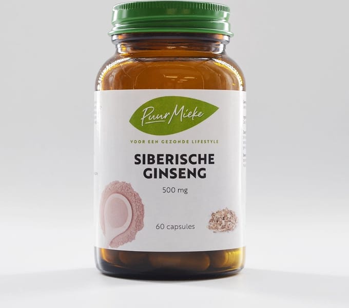 Siberische Ginseng - 500mg - 60 caps