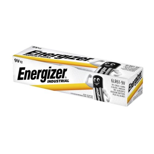 Energizer niet-oplaadbare batterijen Batterij Energizer Industrial 9V/doos 12