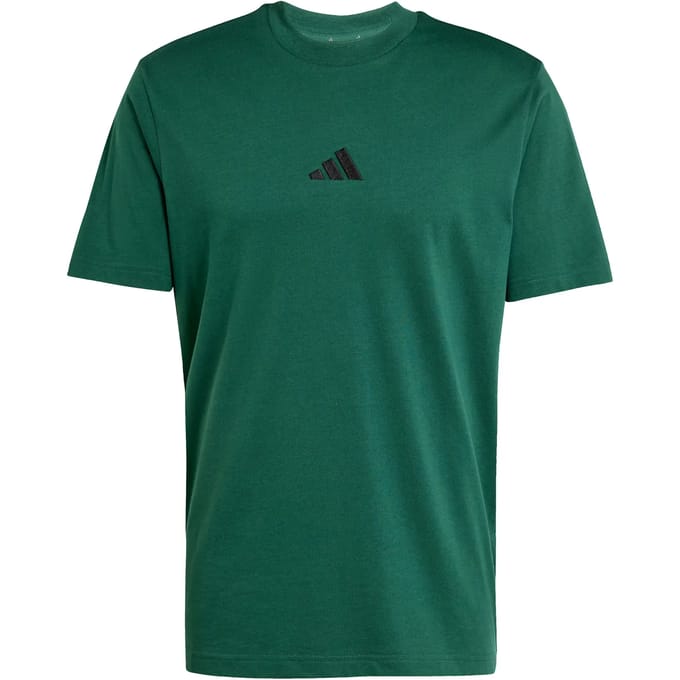 Adidas Sportswear Essentials Small Logo Single Jersey T-Shirt - Heren - Groen