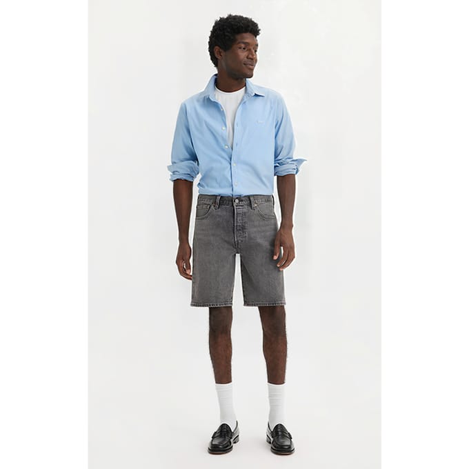Levi's 501 Denim Short Grey Taglia: W29L9 | Shorts di jeans Outlet | Uomo | Blu