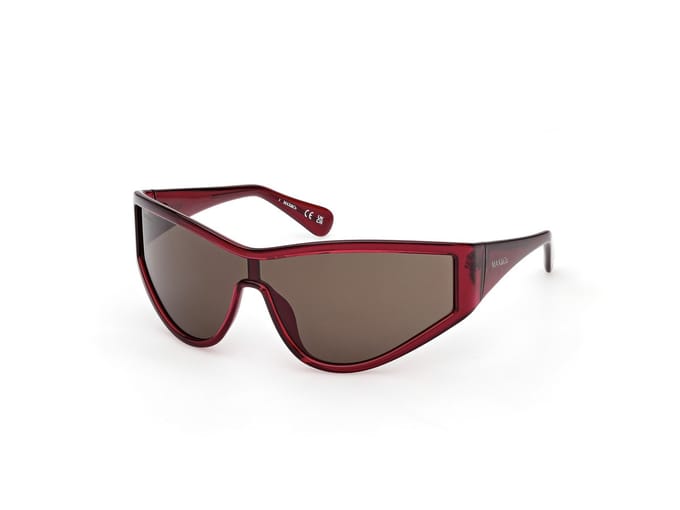 Max &co MO0137 Shiny bordeaux 0/0/115 WOMAN Zonnebrillen