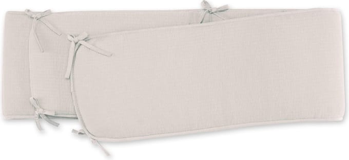 BEMINI Parkomrander - 75x95x28cm - Zachte structuurjersey - Sand