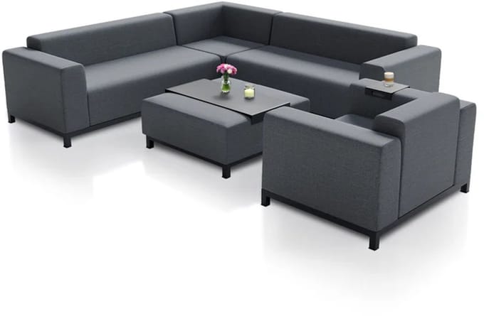 Loungeset / Tuinset - Sorano - Antraciet